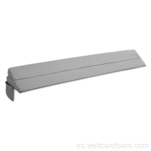 Memory Foam Bed Rail de almohada de cuña